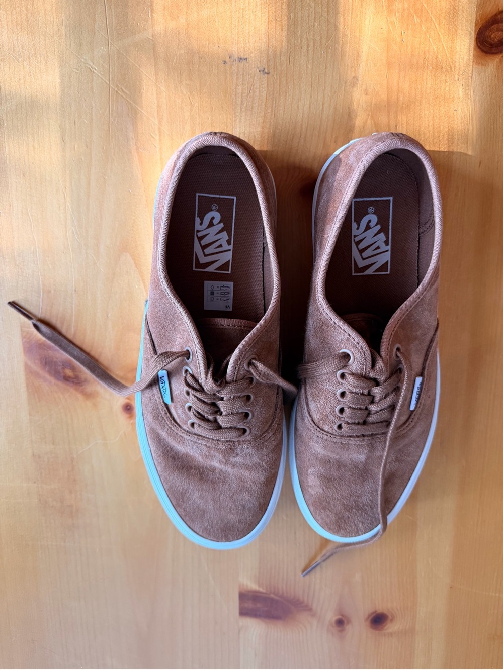 Vans unisex Suede Authentic Sneakers - Chipmunk Brown